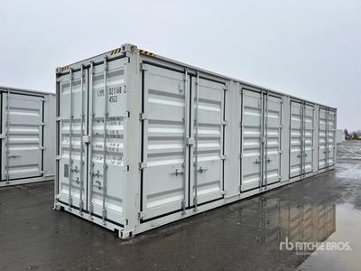 2025 40 ft High Cube Multi-Door حاويات تخزين