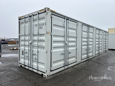 2025 40 ft High Cube Multi-Door حاويات تخزين