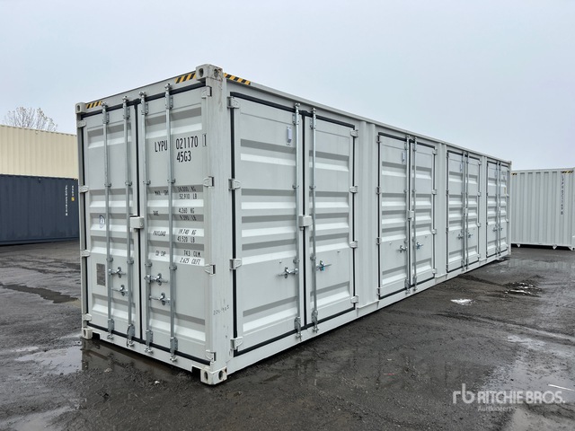 2025 40 ft High Cube Multi-Door Storage Container | Ritchie Bros ...