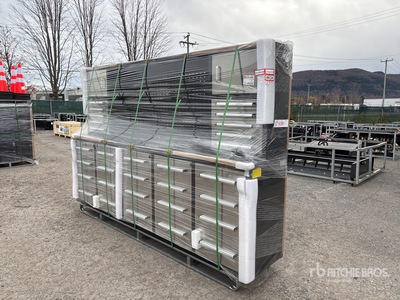 2025 Suihe SWB-H30DS-10 10 ft 30-Drawer Workbench (Unused)