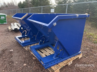 Quantity of (2) 2025 Suihe N-1CY -2 1 cyd Self-Dumping Hopper (Unused)