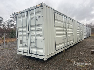 2025 40 ft High Cube Multi-Door Storage Container