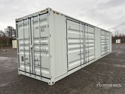 2025 40 ft High Cube Multi-Door Contenedor de almacenamiento