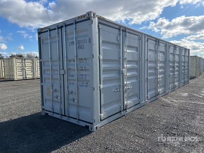 2025 40 ft High Cube Multi-Door Storage Container