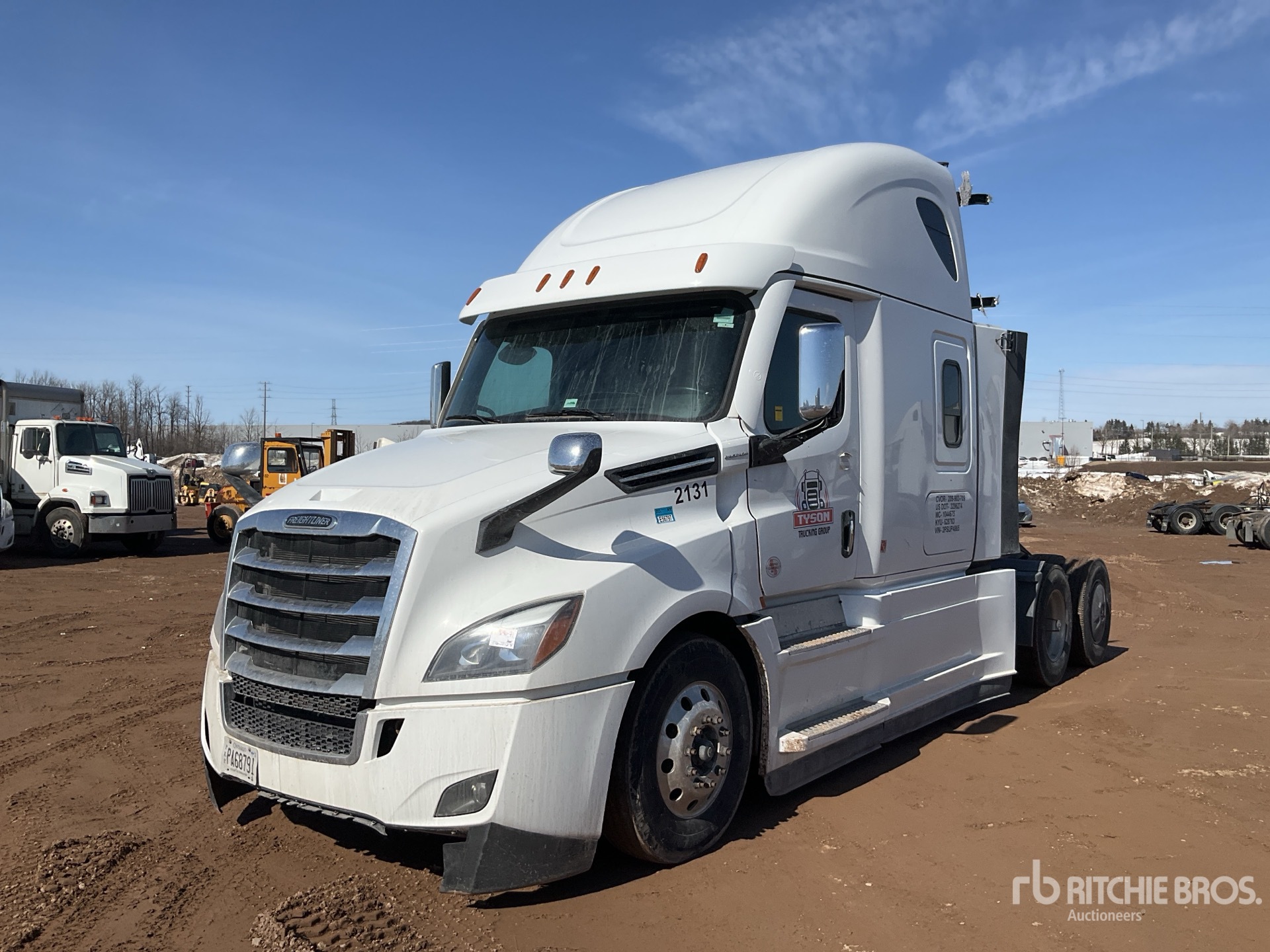 2023 Freightliner Cascadia 126 6x4 T/A Sleeper Truck Tractor (Inoperable)