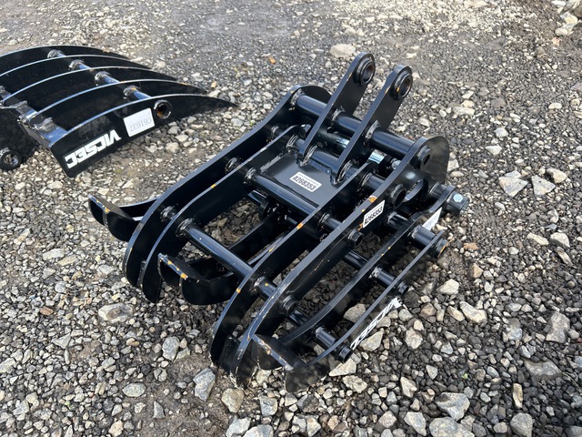 VICSEC Excavator Grapple - Fits 1 - 3 ton (Unused)