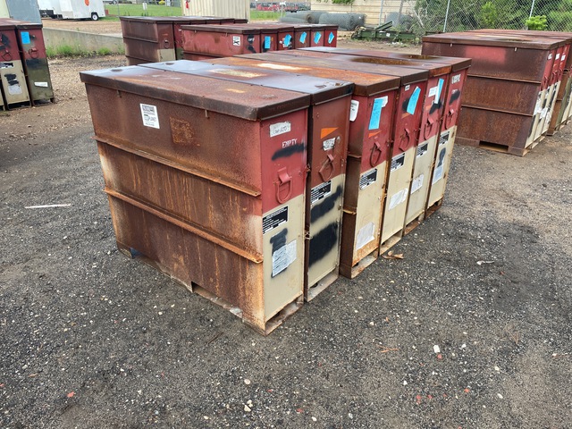 (6) JMC CNU-332A/E 30mm Ammunition Storage Containers