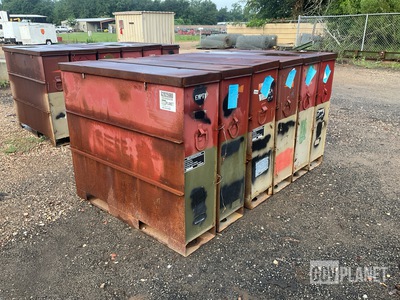 (6) JMC CNU-332A/E 30mm Ammunition Storage Containers