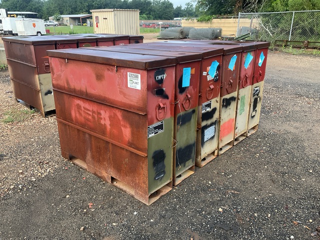 (6) JMC CNU-332A/E 30mm Ammunition Storage Containers