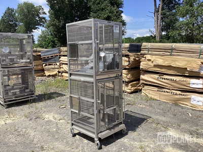 Lab Products 2-Unit Animal Cage Enclosure