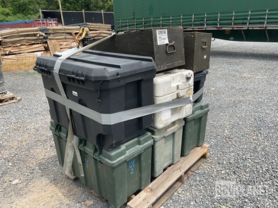 (9) Assorted Storage Cases