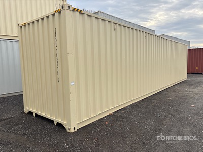 2025 40 ft High Cube Storage Container (Inoperable)