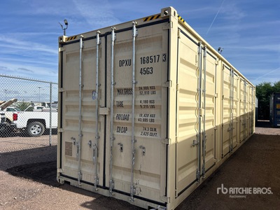 2025 40 ft Standard Multi-Door Storage Container