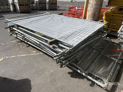 Quantity of Miscellaneous Temporary Ogrodzenie