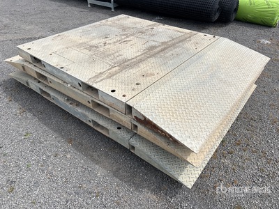 Quantity of 1.5 M Galvanised Steel Ramps
