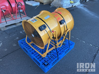 Quantity of (2) Millers Falls Electric Ventilation Fan