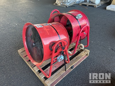Quantity of (2) Electric Ventilation Fan