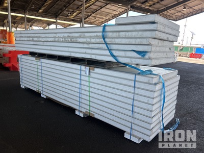 Quantity of 4600 mm x 1200 mm Insulated Panels
