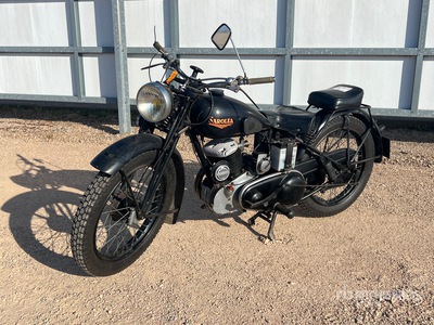 1947 SAROLEA TYPE A Moto Motorcycle Klassieke fiets