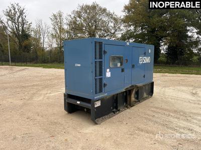2013 Sdmo J200K 182 kVA Skid-Mounted Groupe Electrogene Generator Set (Inoperable)