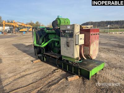 Genelec TG300FIL 300 kVA Skid-Mounted Groupe Electrogene Generator Set (Inoperable)