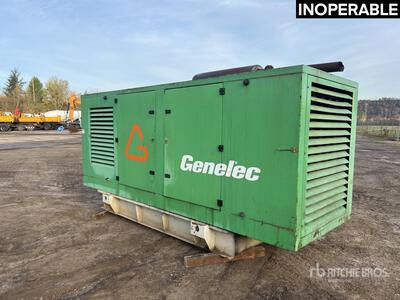 Genelec TC 500 500 kVA Skid-Mounted Groupe Electrogene Generator Set (Inoperable)