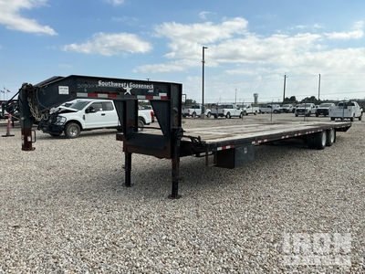 2015 Southwest FG4086215EH 40 ft T/A Gooseneck مقطورة مسطحة