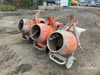 Quantity Of 3 Belle Portable Concrete Mixer
