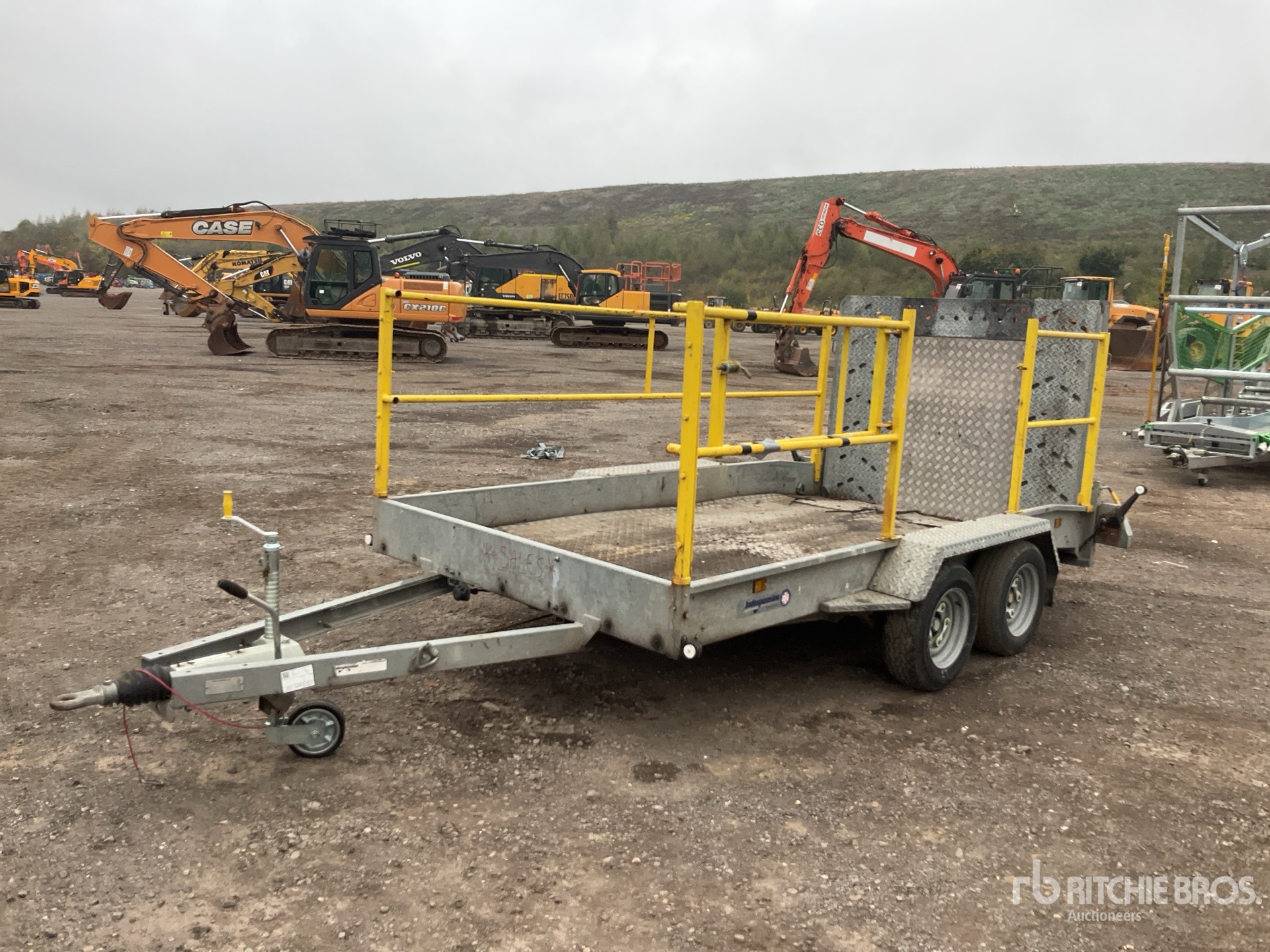2019 Indespension AD35BT 3.6 m T/A Equipment Trailer