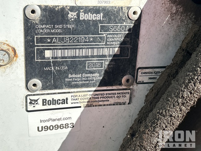 MINI CARGADOR SOBRE RUEDAS 2017 BOBCAT LOADER