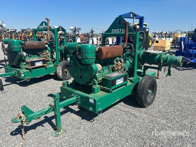 Pioneer Pump Trailer-Mounted Bomba de agua