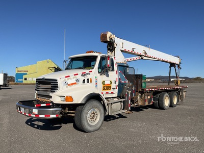 Manitex 30102C on 2009 Sterling L9500 6x4 Crane Truck