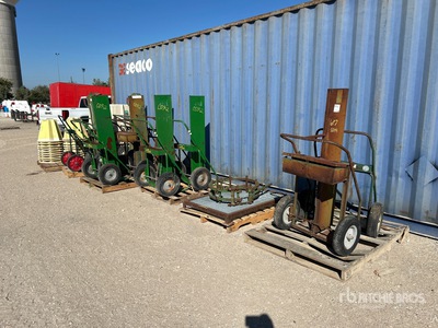 Quantity of Pipe Stands and Welding Carts
