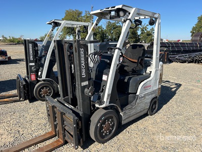 2013 Nissan CF40LP 4000 lb Cushion Tire Forklift