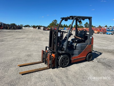 2014 Toyota 8FGCU20 4000 lb Cushion Tire Forklift