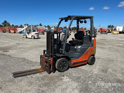 2014 Toyota 8FGCU20 4000 lb Cushion Tire Forklift