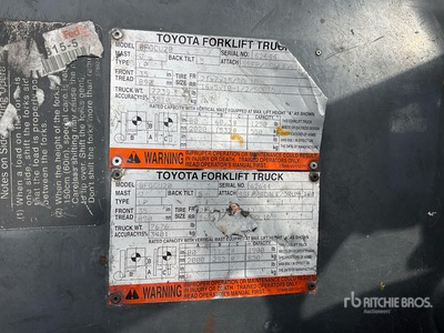2014 Toyota 8FGCU20 Forklift