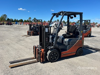 2014 Toyota 8FGCU20 4000 lb Pneumatic Tire Forklift
