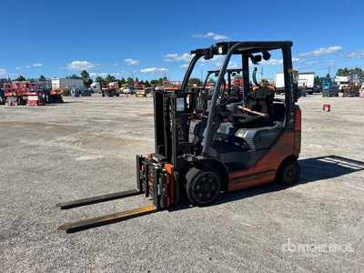 2014 Toyota 8FGCU20 4000 lb Cushion Tire Forklift