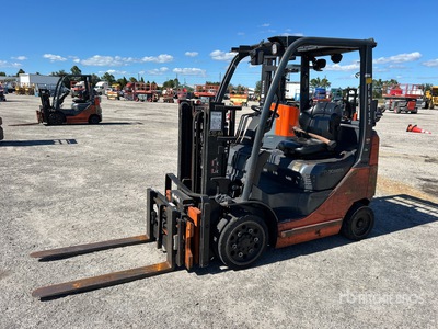 2014 Toyota 8FGCU20 4000 lb Cushion Tire Forklift