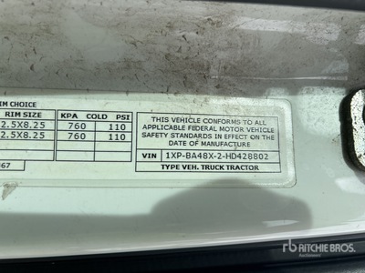 2017 Peterbilt 579 4x2 Tracteur Routier