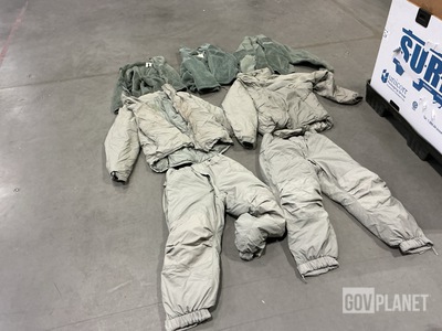 (18) Cold Weather Jackets, (4) Extreme Cold Weather Parkas & Assorted Items