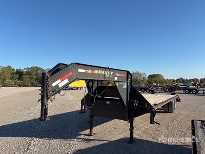 2012 Maxey 36 ft T/A Gooseneck Remorque pour équipement