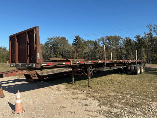 2000 Fruehauf 45 ft T/A Flatbed Trailer