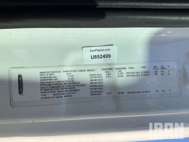 CAMIóN CAMAROTE 2017 FREIGHTLINER