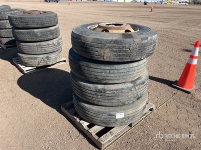 Quantity of (4) 11R22.5 Tires