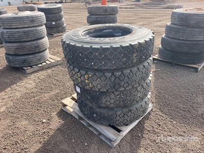 Quantity of (4) 11R22.5 Tires