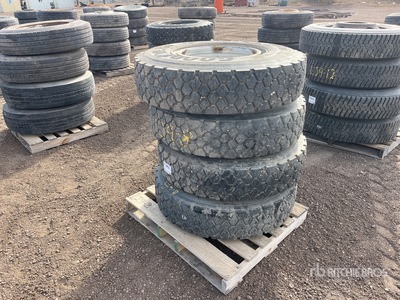 Quantity of (4) 11R22.5 Tires