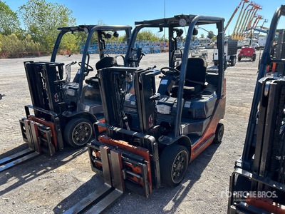 2014 Toyota 8FGCU20 4000 lb Cushion Tire Forklift