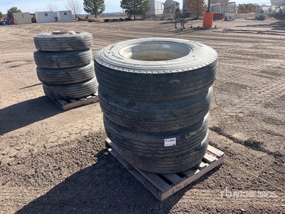 Quantity of (4) 11R24.5 Tires